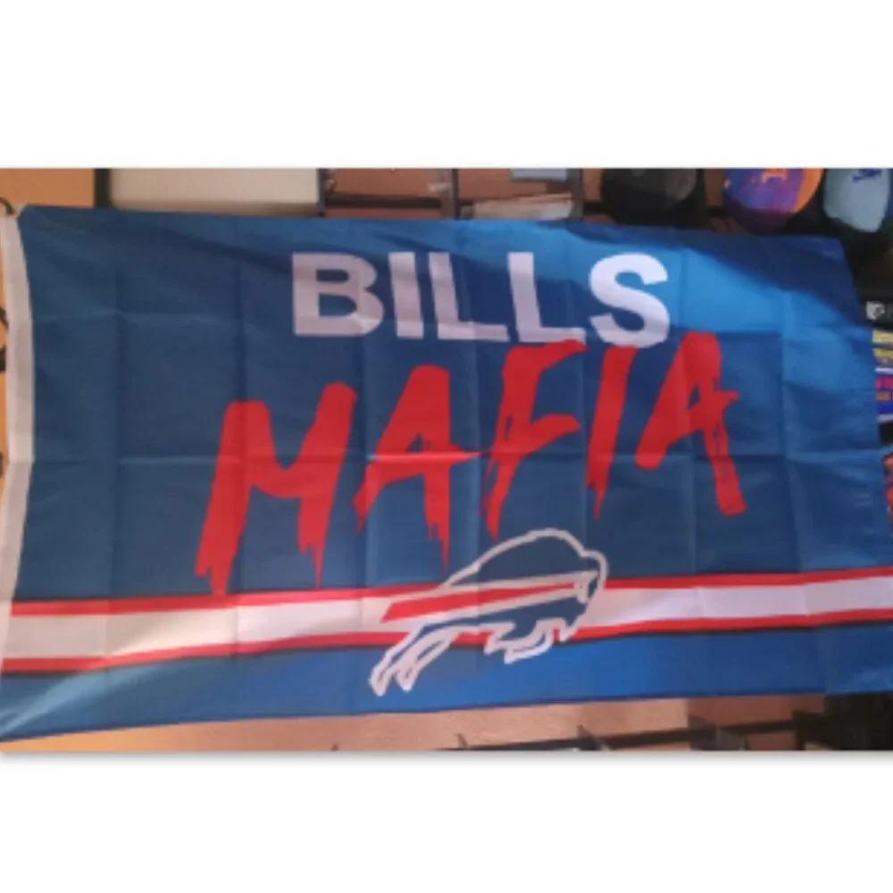 NEW Buffalo Bills Mafia Light Blue NFL 3X5 Feet Flag